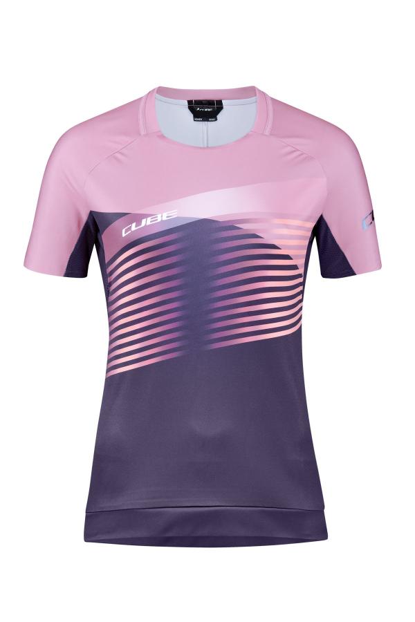 CUBE TEAMLINE WS Rundhalstrikot kurzarm Gr&ouml;&szlig;e: XXL (44)