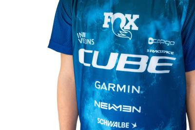 CUBE MTB Trikot ROOKIE X Actionteam kurzarm Größe: M (122/128) Produktbild 3