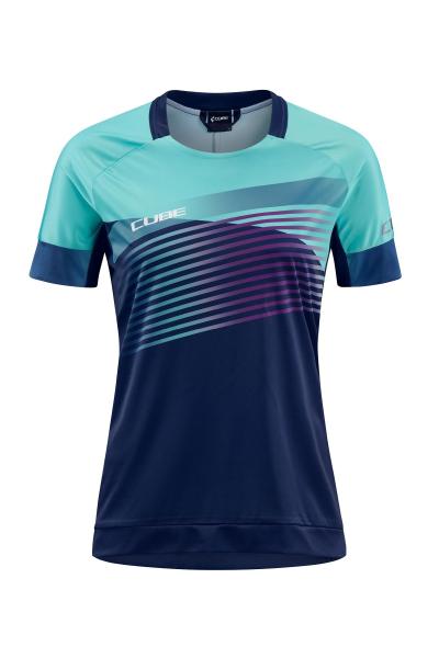 CUBE TEAMLINE WS Rundhalstrikot kurzarm Größe: XS (34) Produktbild 4