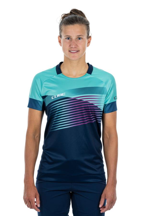 CUBE TEAMLINE WS Rundhalstrikot kurzarm Gr&ouml;&szlig;e: L (40)