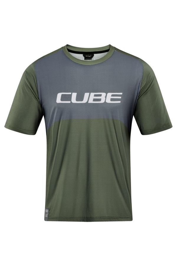 CUBE VERTEX Rundhalstrikot TM kurzarm Gr&ouml;&szlig;e: XXXL