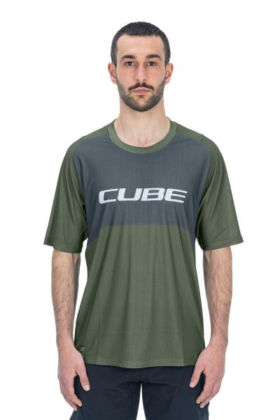 CUBE VERTEX Rundhalstrikot TM kurzarm Größe: XXXL Produktbild 1