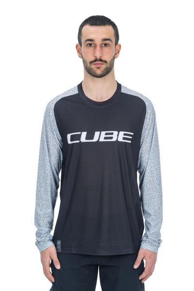 CUBE VERTEX Rundhalstrikot langarm Größe: L Produktbild 1