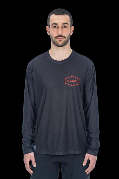 CUBE VERTEX Rundhalstrikot langarm Größe: XL Produktbild 2