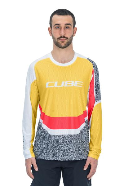 CUBE VERTEX Rundhalstrikot langarm Größe: XXXL Produktbild 1