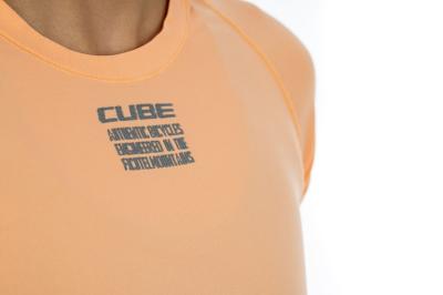 CUBE WS Funktionsunterhemd Race Be Cool kurzarm Größe: XL/XXL Produktbild 2