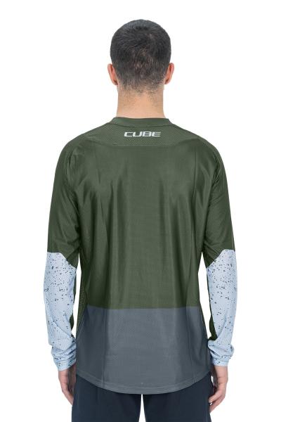 CUBE VERTEX Rundhalstrikot TM langarm Größe: XXXL Produktbild 2