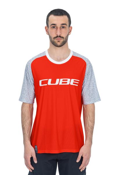 CUBE VERTEX Rundhalstrikot kurzarm Größe: XXXL Produktbild 1