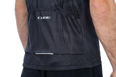CUBE MTB Trikot Full Zip CMPT kurzarm Größe: XL Produktbild 3