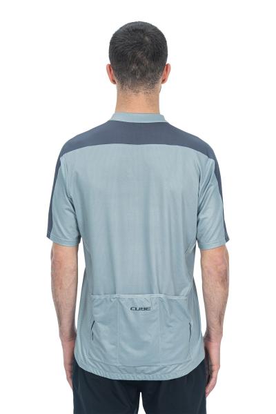 CUBE MTB Trikot Half Zip CMPT kurzarm Größe: XXL Produktbild 2