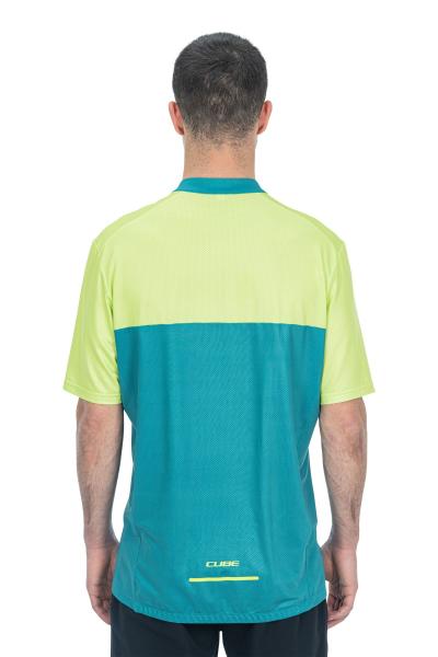 CUBE ATX Trikot Half Zip CMPT kurzarm Größe: L Produktbild 2