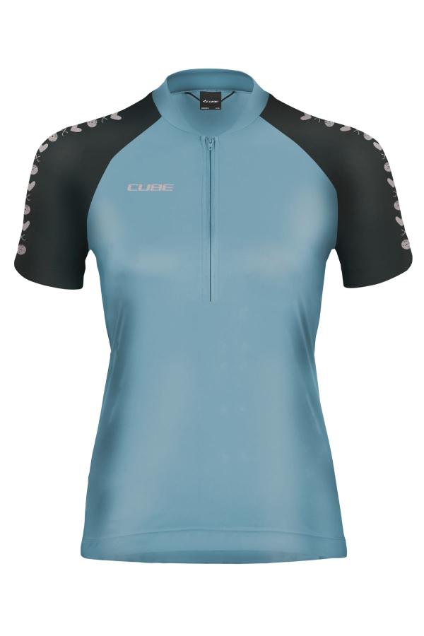CUBE ATX WS Trikot Half Zip CMPT kurzarm Gr&ouml;&szlig;e: XL (42)