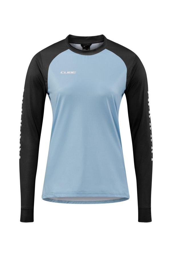 CUBE ATX WS Rundhalstrikot langarm Größe: S (36)