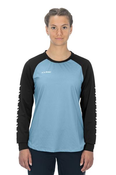 CUBE ATX WS Rundhalstrikot langarm Größe: S (36) Produktbild 1