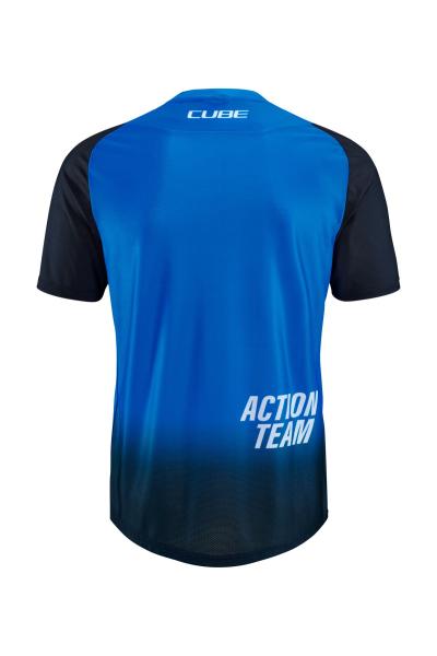 CUBE VERTEX Rundhalstrikot X Actionteam kurzarm Größe: M Produktbild 1