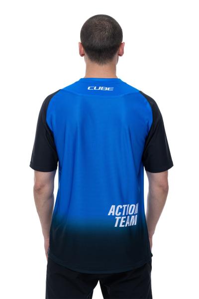 CUBE VERTEX Rundhalstrikot X Actionteam kurzarm Größe: XXXL Produktbild 3