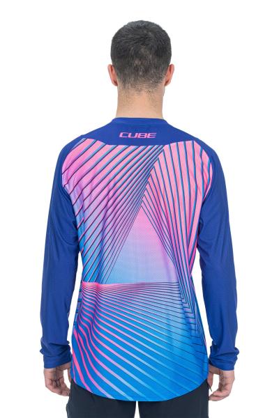 CUBE VERTEX Rundhalstrikot langarm Größe: M Produktbild 2