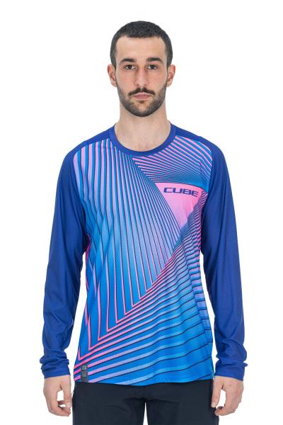 CUBE VERTEX Rundhalstrikot langarm Größe: XXXL Produktbild 1