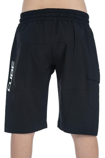 CUBE ROAD/XC Baggy Shorts ROOKIE Größe: XS (98/104) Produktbild 2