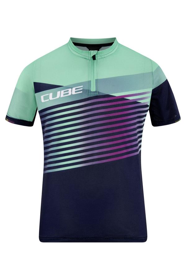 CUBE TEAMLINE Trikot ROOKIE kurzarm Gr&ouml;&szlig;e: S (110/116)