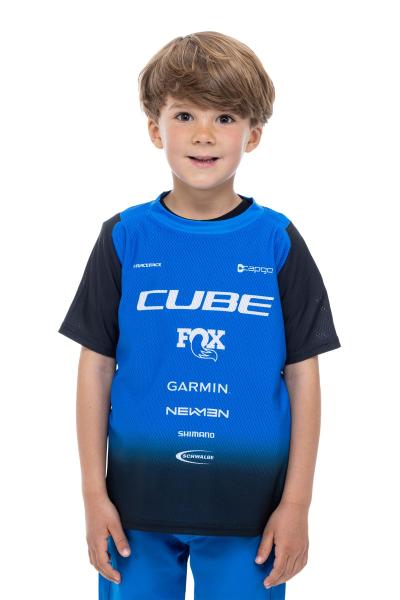 CUBE VERTEX Trikot ROOKIE X Actionteam kurzarm Größe: M (122/128) Produktbild 2