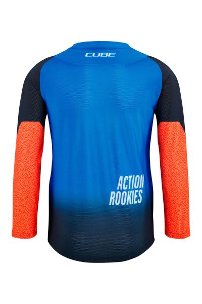 CUBE VERTEX Trikot ROOKIE X Actionteam langarm Größe: XXS (86/92) Produktbild 1