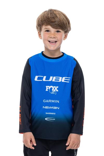 CUBE VERTEX Trikot ROOKIE X Actionteam langarm Größe: XS (98/104) Produktbild 2