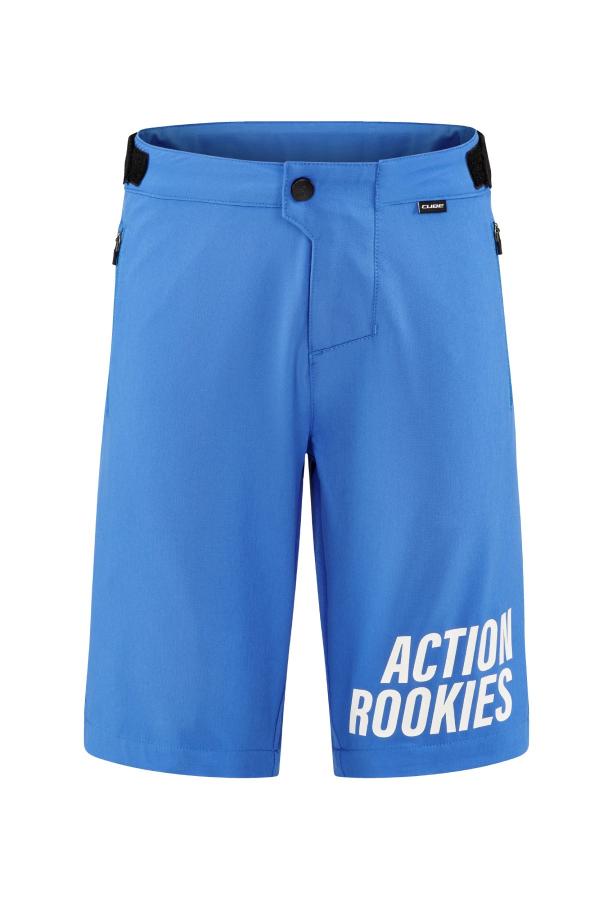 CUBE VERTEX Baggy Shorts ROOKIE X Actionteam Größe: S (110/116)