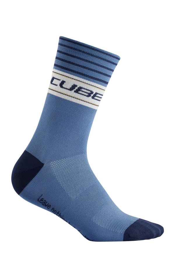 CUBE Socke High Cut Blackline Gr&ouml;&szlig;e: 40-43