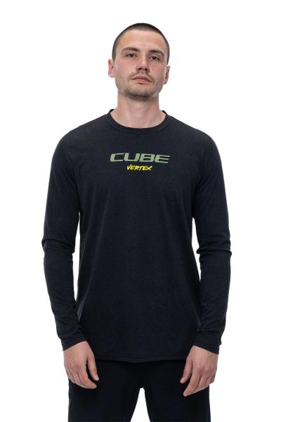 CUBE MTB Rundhalstrikot FLOW langarm Größe: L Produktbild 2