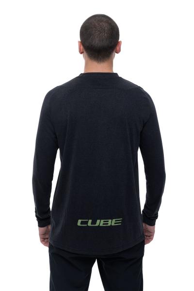 CUBE MTB Rundhalstrikot FLOW langarm Größe: XL Produktbild 3