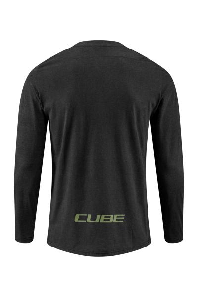 CUBE MTB Rundhalstrikot FLOW langarm Größe: S Produktbild 1