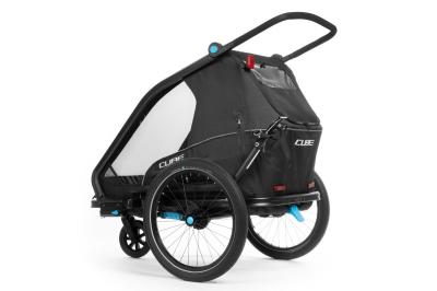 CUBE Kinder Fahrradanhänger Double CMPT Produktbild 1