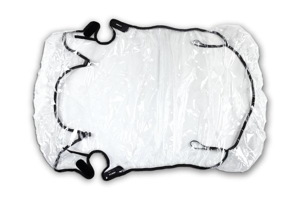 CUBE Regenschutz für Kinder Fahrradanhänger Double