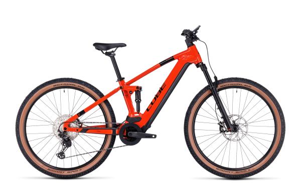 Cube Stereo Hybrid 120 Race 625 sparkorange'n'black Größe: 16" / 27.5 / S