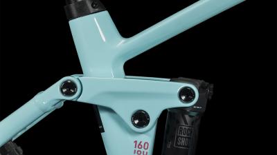 Cube Stereo Hybrid 160 HPC Race 750 27.5 iceblue'n'black Größe: 16" / 27.5 / S Produktbild 4