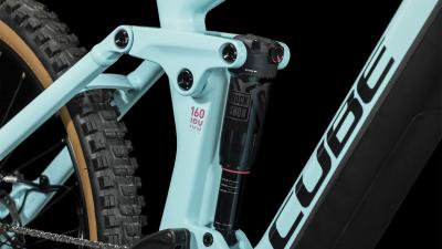 Cube Stereo Hybrid 160 HPC Race 750 27.5 iceblue'n'black Größe: 16" / 27.5 / S Produktbild 5