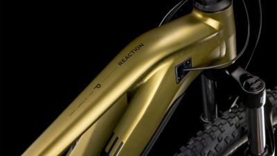 Cube Reaction Hybrid Performance 500 goldenlime'n'black Größe: Trapeze M Produktbild 1