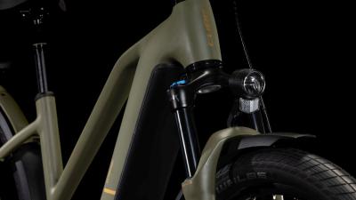 Cube Kathmandu Hybrid Pro 800 dustyolive'n'gold Größe: Trapeze 54 cm Produktbild 5