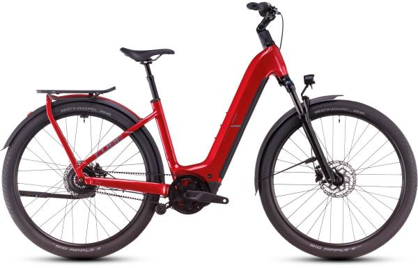 Cube Kathmandu Hybrid Comfort Pro 800 electricred'n'red Gr&ouml;&szlig;e: Easy Entry 50 cm