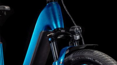Cube Kathmandu Hybrid EX 800 electricblue'n'chrome Größe: Easy Entry 54 cm Produktbild 5