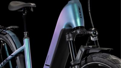 Cube Kathmandu Hybrid SLX 800 smaragdgrey'n'black Größe: Easy Entry 46 cm Produktbild 5