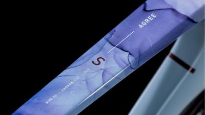 Cube Agree C:62 SLX pigeonblue'n'art Größe: 53 cm Produktbild 2