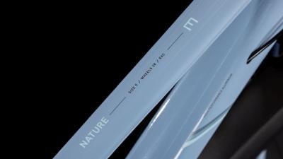 Cube Nature EXC Allroad pigeonblue'n'black Größe: Trapeze 54 cm Produktbild 2