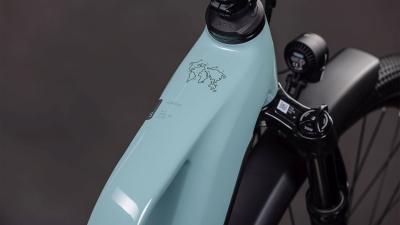 Cube Nuride Hybrid SLX 800 skylight'n'arubablue Größe: Trapeze 58 cm Produktbild 1