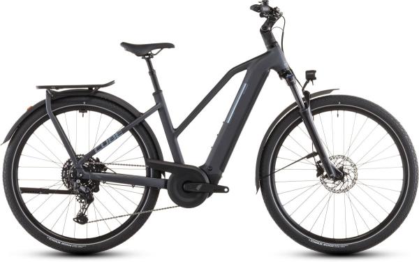 Cube Kathmandu Hybrid ONE 800 metallicgrey'n'grey Größe: Trapeze 46 cm