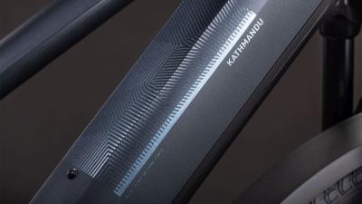 Cube Kathmandu Hybrid ONE 800 metallicgrey'n'grey Größe: Trapeze 50 cm Produktbild 4