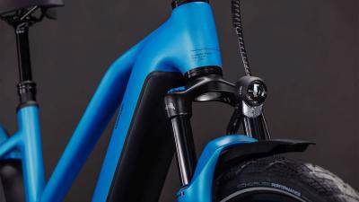 Cube Kathmandu Hybrid Comfort Pro 800 azure'n'black Größe: Trapeze 50 cm Produktbild 5