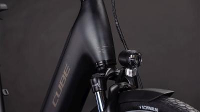 Cube Supreme Hybrid Comfort Pro 600 grey'n'chrome Größe: Easy Entry 54 cm Produktbild 5