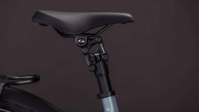 Cube Supreme Hybrid Deluxe SLX 600 seagrey'n'black Größe: Easy Entry 46 cm Produktbild 4